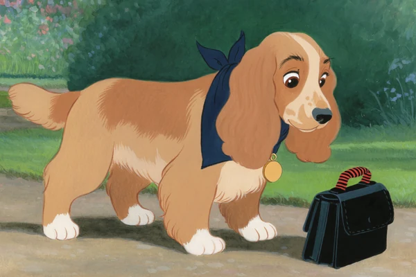 Scout the spaniel detective